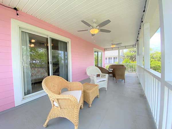 Covered Porch, Second Floor